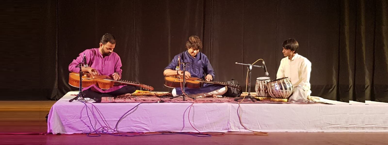 Stage Performance with Manish PIngle ji
